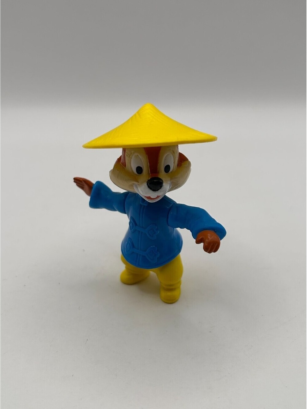 Disney Epcot Center China Pavilion Chip Figure Action 1980s Blue Yellow